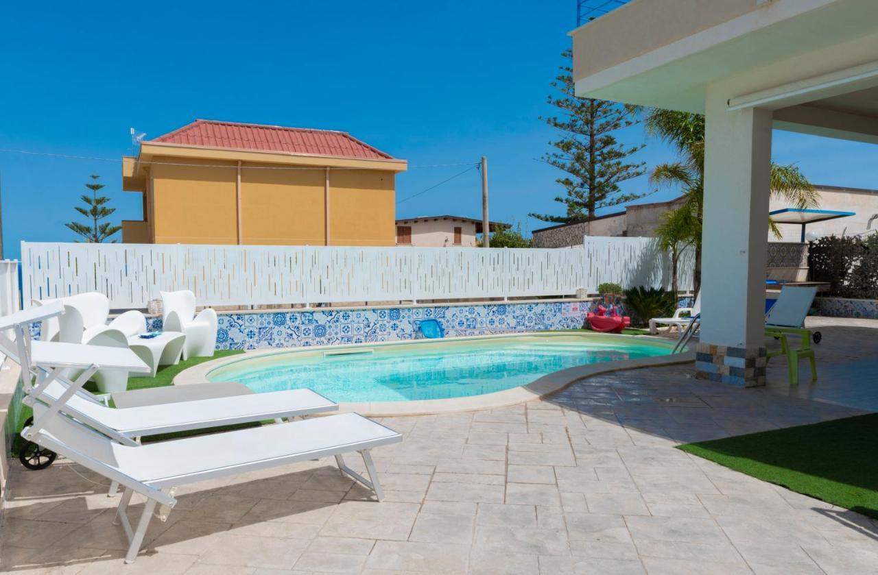 Villa Con Piscina Alcamo Marina Екстер'єр фото